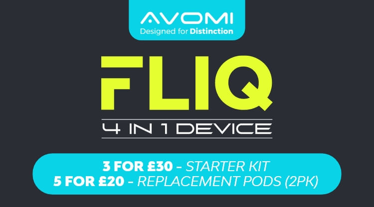 Avomi designed for distinction - FLIQ into the future - 4 in 1 Device