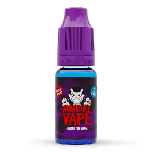 Bottle of Vampire Vape Heisenberg 10ml e-liquids