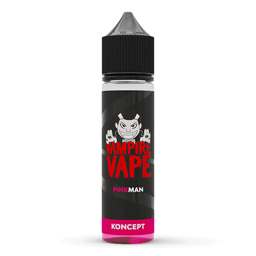 50ml bottle of Vampire Vape Pinkman shortfill e-liquid