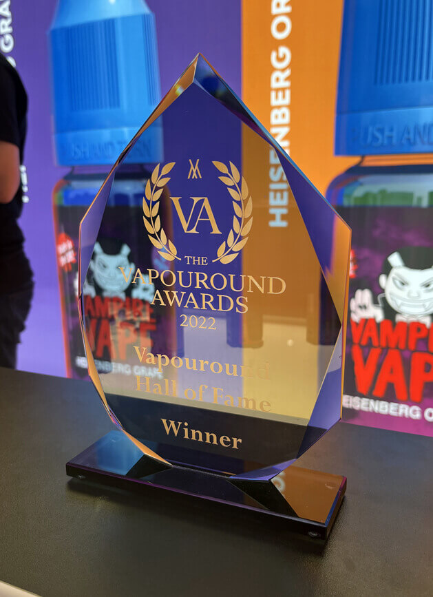 Vampire Vape Vapouround Awards Hall of Fame Winner 2022