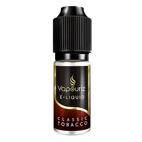 10ml bottle of Vapouriz Classic Tobacco flavour vape liquid