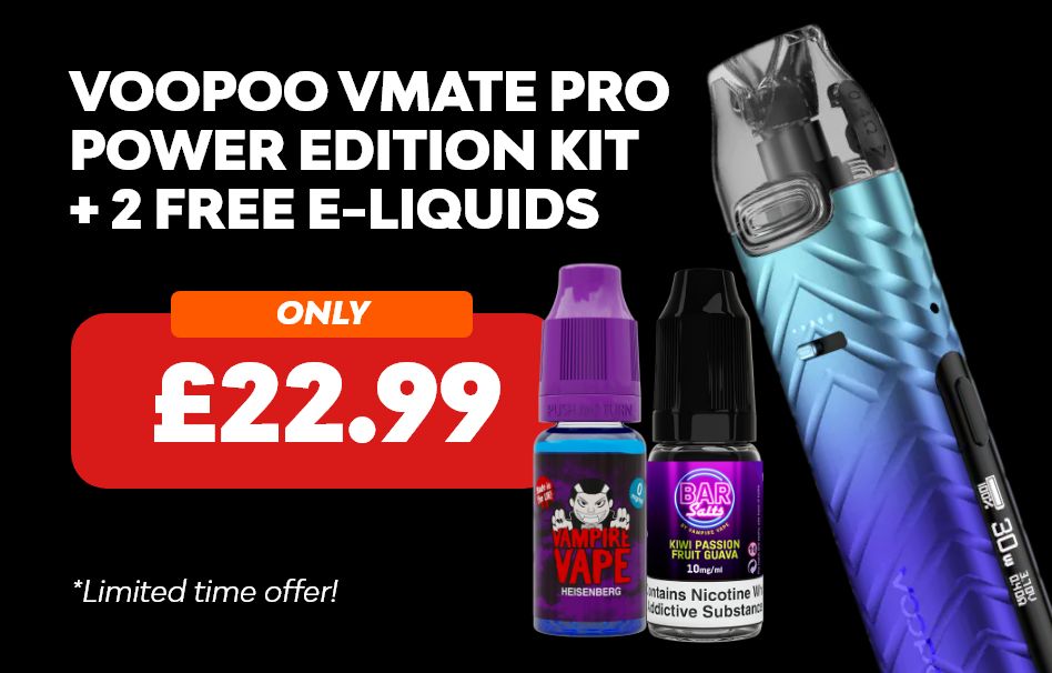 Voopoo vmate pro power edition 2 free eliquids