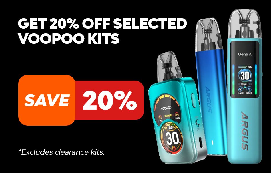 20% off selected VooPoo Kits