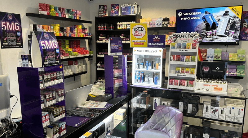 Vampire Vape Manchester Retail Shop Inside