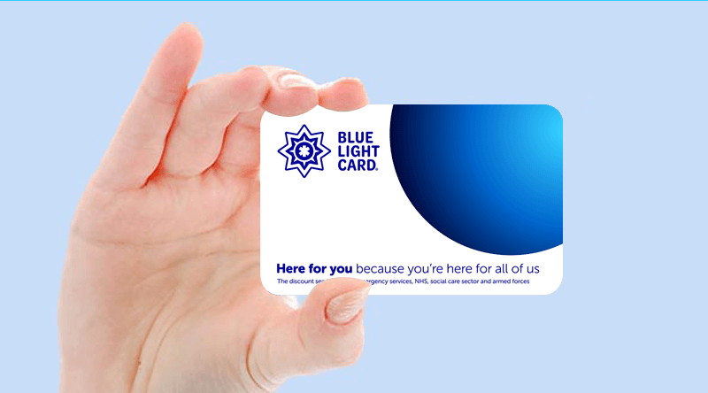 Blue Light Card Membership Card