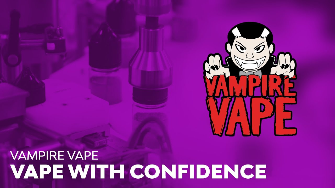 Vampire Vape e-liquids - vape with confidence