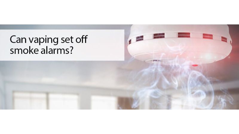 Can Vaping set off smoke alarms?