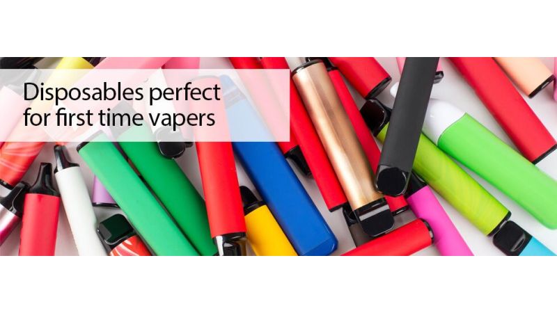 Disposable vapes are the perfect option for first-time vapers