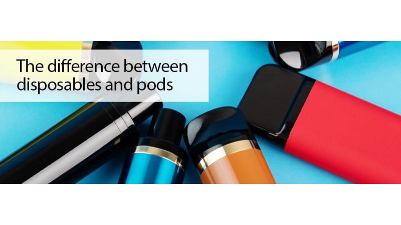 The difference between disposable vapes and pod systems