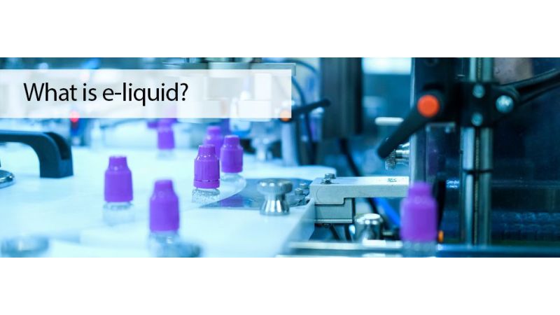 What is e-liquid?