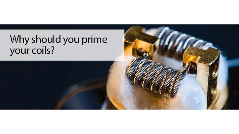 Why it's important to prime your vape coils