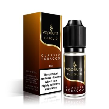 Vapouriz E-Liquid - Classic Tobacco - 10ml