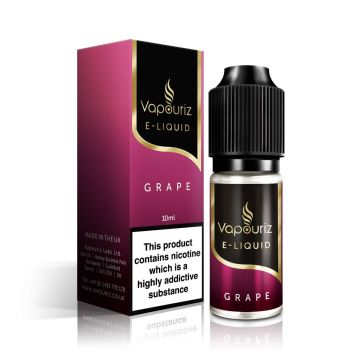 Vapouriz E-Liquid - Grape - 10ml