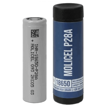 Molicel Batteries - 18650 P28A 25A